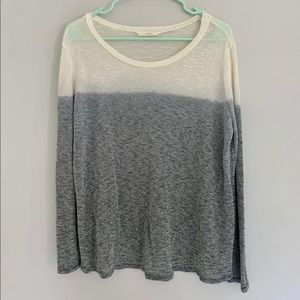 Ombre grey sweater